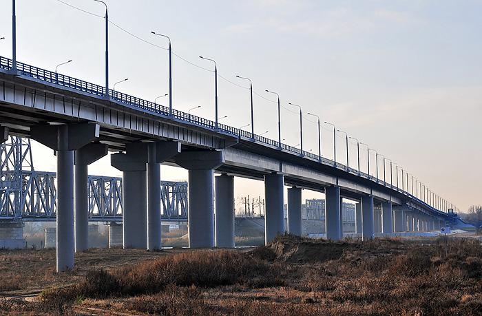 Строительство третьего моста через Волгу
