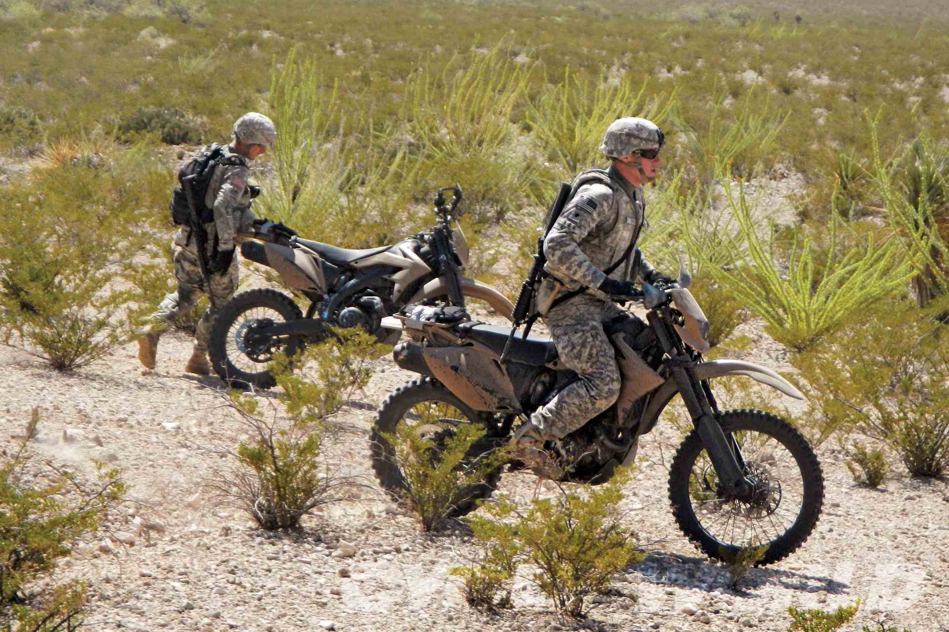 Новейшая военная модель мотоцикла, взамен «Урала»