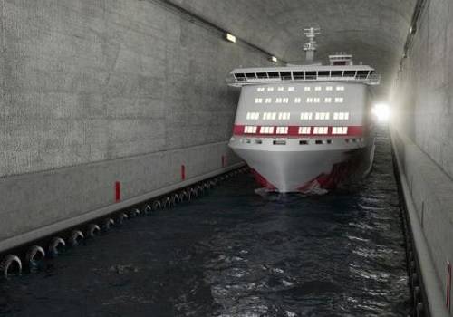 Первый в мире тоннель для судов