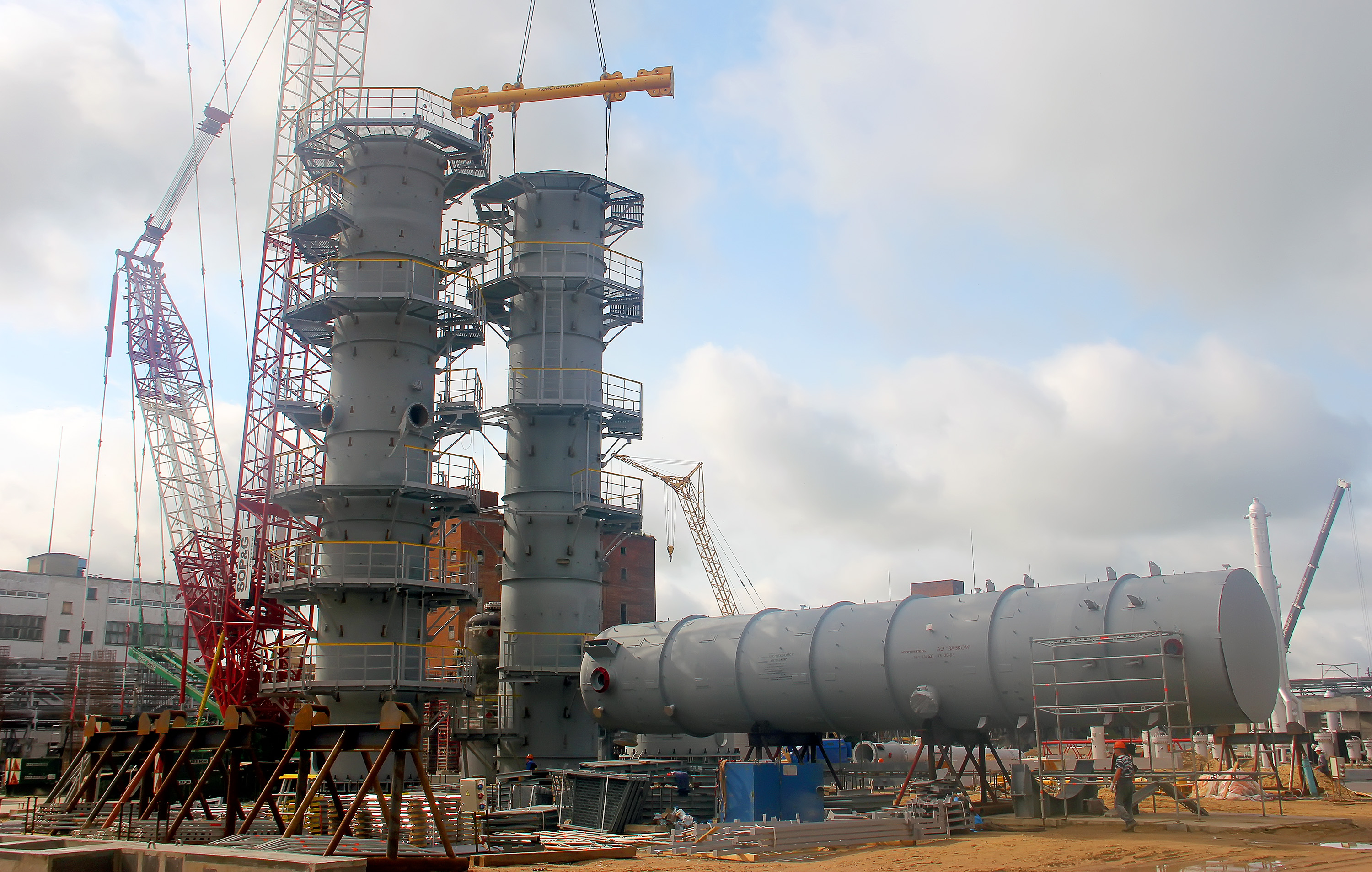 «Щекиноазот» строит новый производственный комплекс